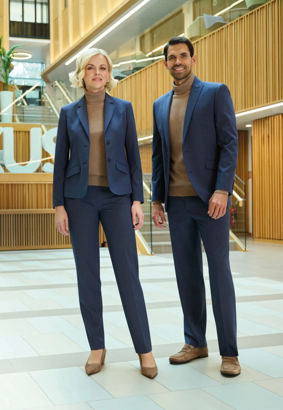2392: Eleanor Ladies Slim Leg Trouser Ladies Suit Trouser Brook Taverner