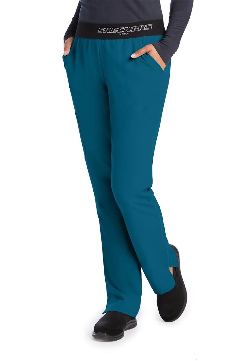 Skechers Vitality Ladies Scrub Trousers Ladies Scrub Trousers Skechers Bahama Blue XXS