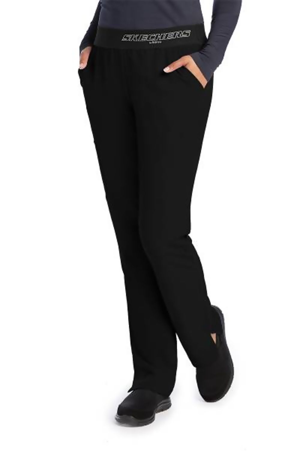 Skechers Vitality Ladies Scrub Trousers Ladies Scrub Trousers Skechers Black XXS