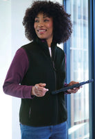 2407: Savannah Womens Core Fleece Gilet Womens Bodywarmers Brook Taverner