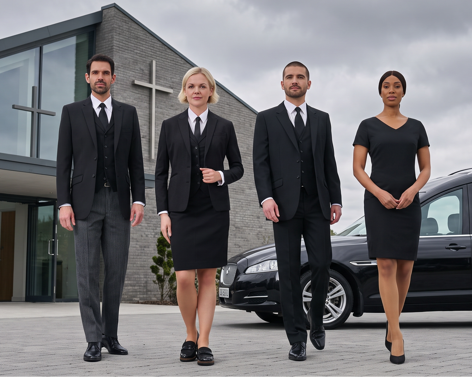 The Mourning Collection Funeral Suits 