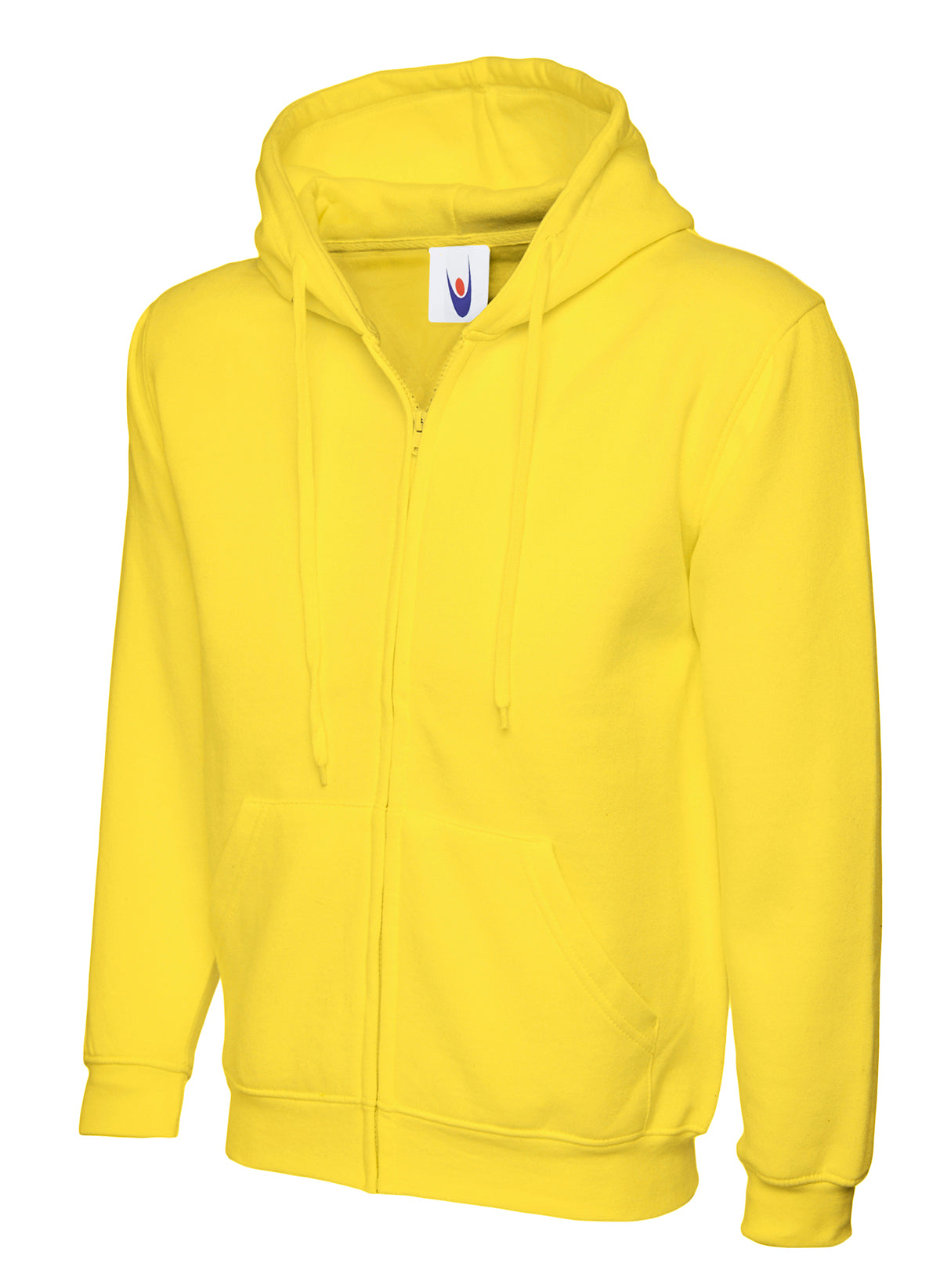 UC504: Unisex Full Zip Hooded Sweatshirt Mens Hoodies Uneek