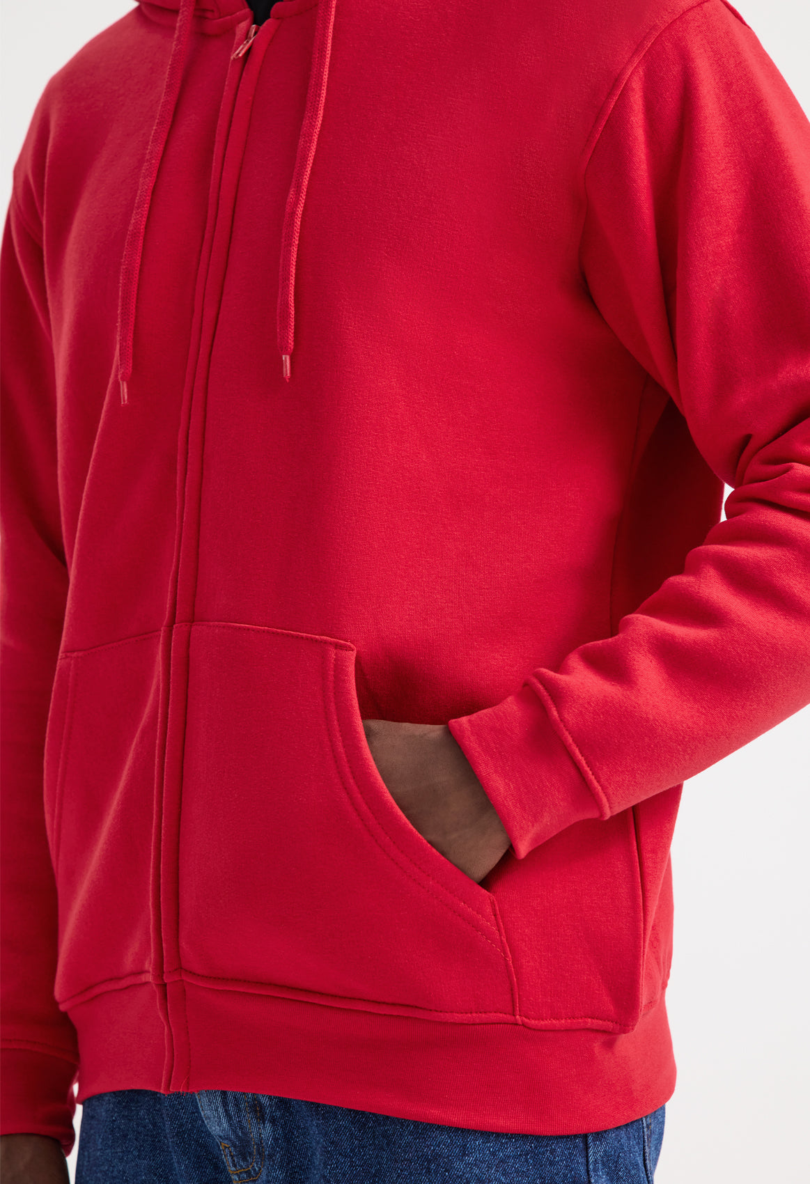 UC504: Unisex Full Zip Hooded Sweatshirt Mens Hoodies Uneek