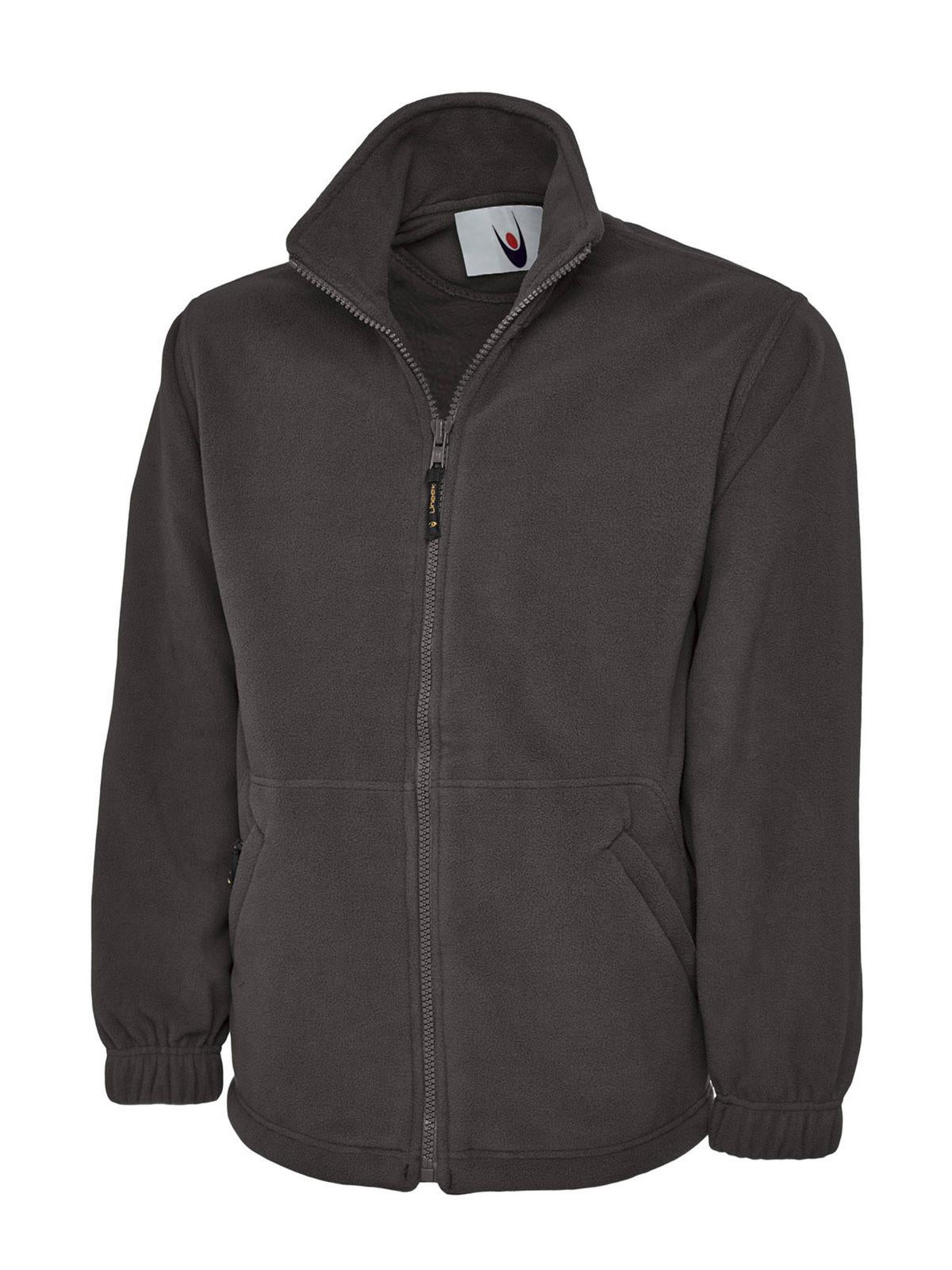 UC604: Unisex Classic Fleece Mens Fleeces Uneek Charcoal XS