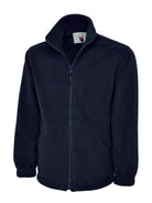 UC604: Unisex Classic Fleece Mens Fleeces Uneek Navy XS