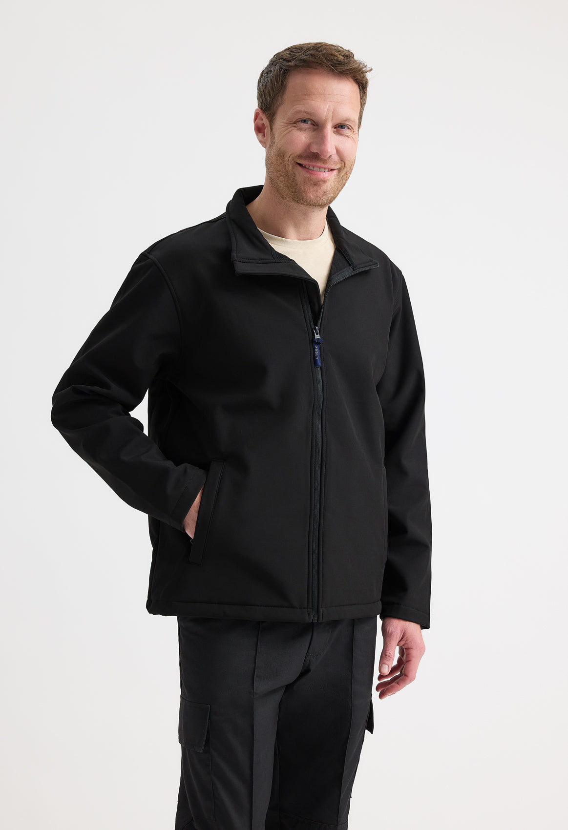 UC612: Unisex Classic Full Zip Softshell Jacket Mens Softshell Jackets Uneek