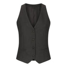 Adelphi Women's Waistcoat Ladies Waistcoat Clubclass Charcoal 4