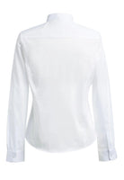 Amelia Semi-Fitted Grandad Collar Shirt Womens Long Sleeve Shirts Brook Taverner