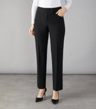 Ascot Womens Hospitality Trouser Ladies Suit Trouser Clubclass Black 4 Petite