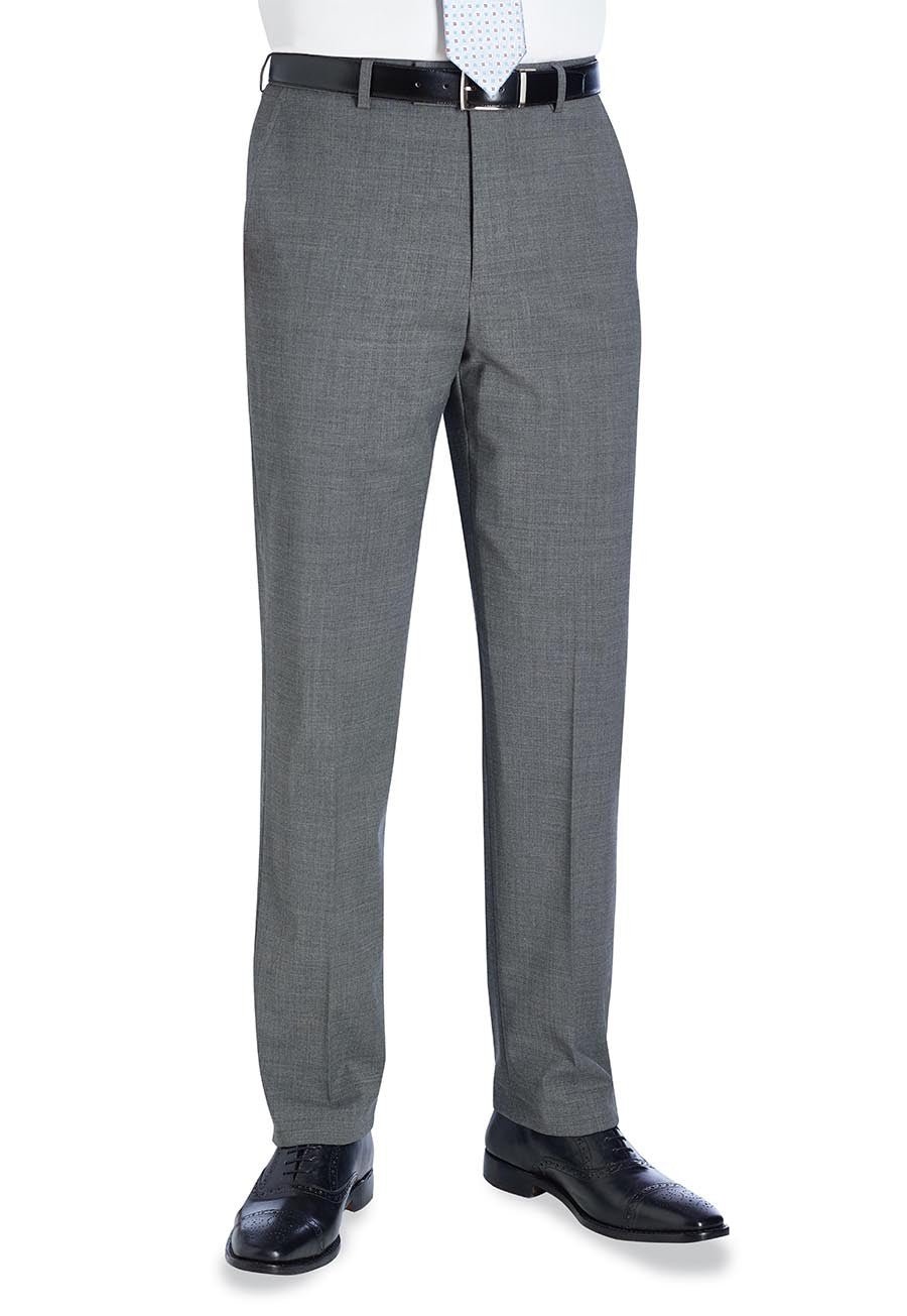 Avalino Mens Flat Front Trouser Mens Suit Trouser Brook Taverner