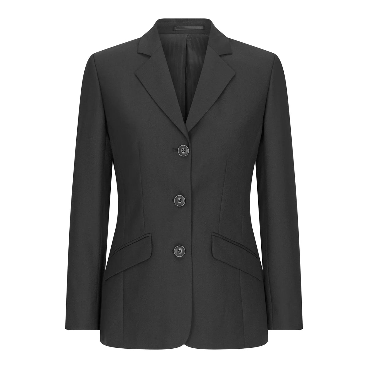 Bankside Women's Tailored Fit Jacket Ladies Suit Jacket Clubclass Black 4 Regular