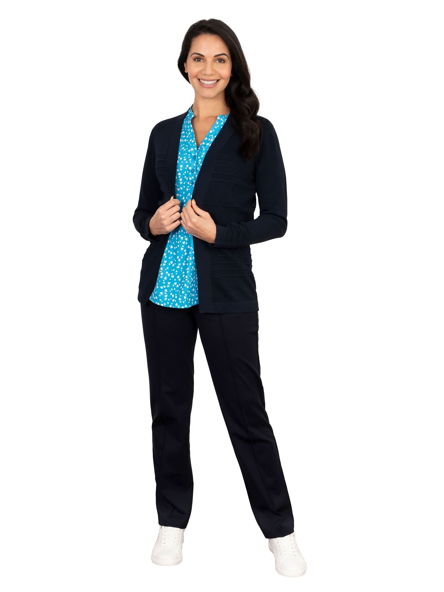 Bella Ladies Mandarin Collar Blouse Blouses Vortex Designs