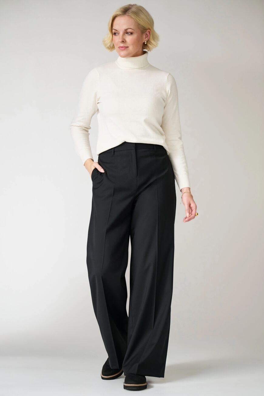 Bella Women's Wide Leg Trouser Ladies Suit Trouser Brook Taverner