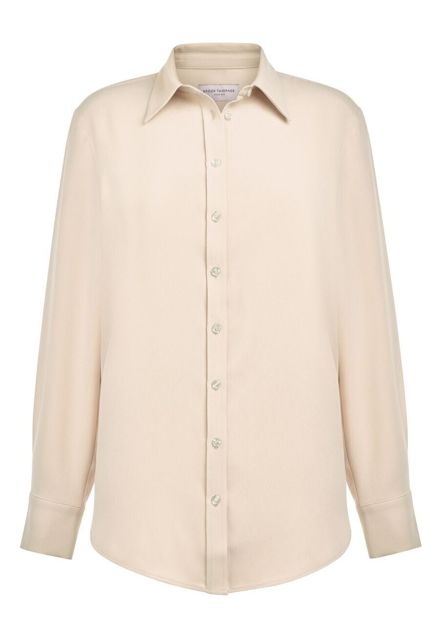 Bergamo Button Front Blouse Blouses Brook Taverner