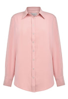 2419: Bergamo Button Front Blouse Blouses Brook Taverner Pink 6