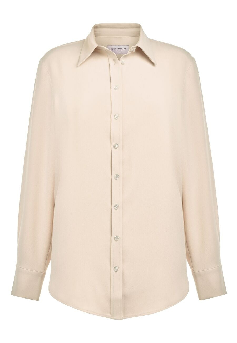 2419: Bergamo Button Front Blouse Blouses Brook Taverner