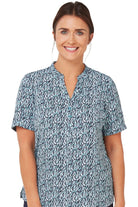 Billie Ladies Mandarin Collar Blouse Blouses Vortex Designs