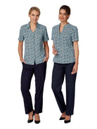 Billie Ladies Mandarin Collar Blouse Blouses Vortex Designs