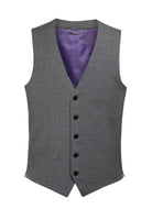Busso Mens Waistcoat Mens Waistcoat Brook Taverner Light Grey 34"