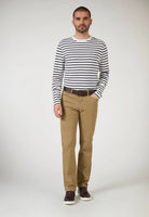 Butler Mens 5 Pocket Chino Mens Chinos Brook Taverner Tan 28" Short (29.5")