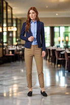 Calvi Women's Slim Fit Suit Jacket Ladies Suit Jacket Brook Taverner
