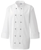 Chefs Jacket Studs Chefs Hat Premier Black