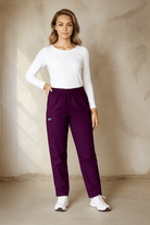 Cherokee Originals 4200 Scrub Unisex Pants Unisex Scrub Trousers Cherokee Originals Eggplant XXS