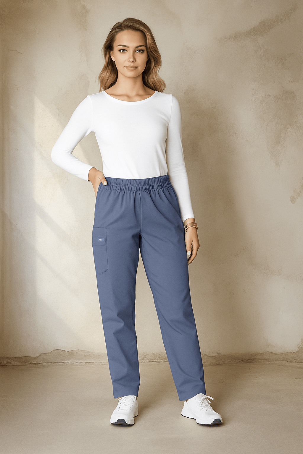 Cherokee Originals 4200 Scrub Unisex Pants Unisex Scrub Trousers Cherokee Originals Grey XXS