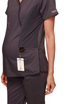 Cherokee Revolution Maternity Mock Wrap Top Ladies Scrub Top Cherokee Revolution