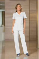 Cherokee Revolution WW610 Mock Wrap Top Ladies Scrub Top Cherokee Revolution