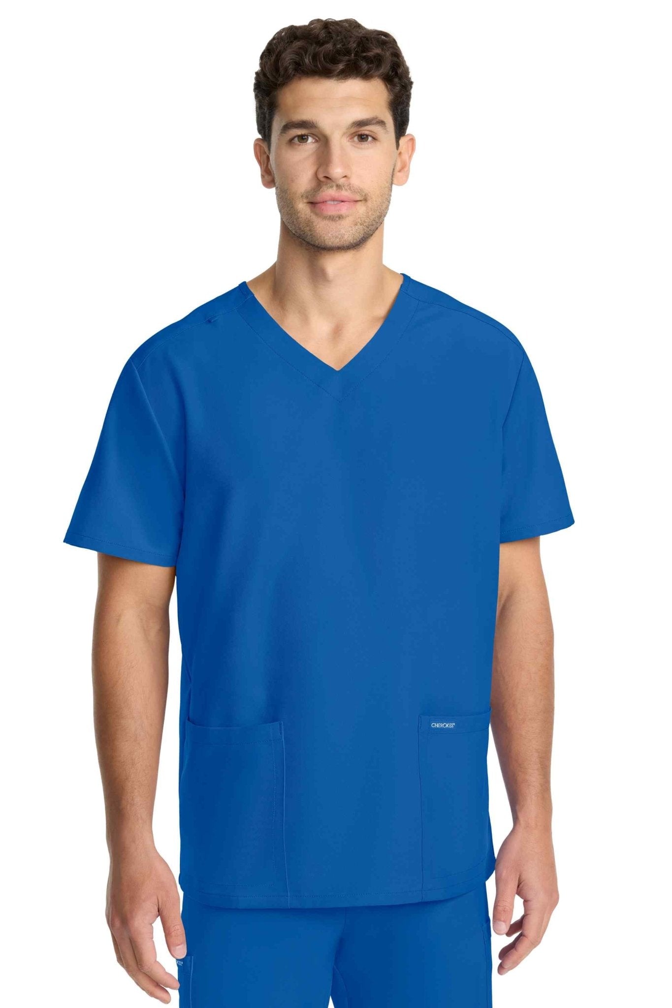 Cherokee Ultra Unisex V-Neck Scrub Top Unisex Scrub Top Cherokee Ultra