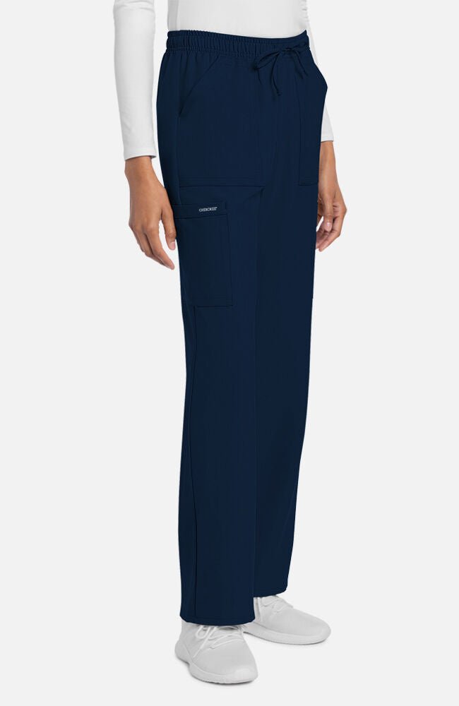 Cherokee Ultra Womens Straight Leg Scrub Trouser Ladies Scrub Trousers Cherokee Ultra Navy XXS