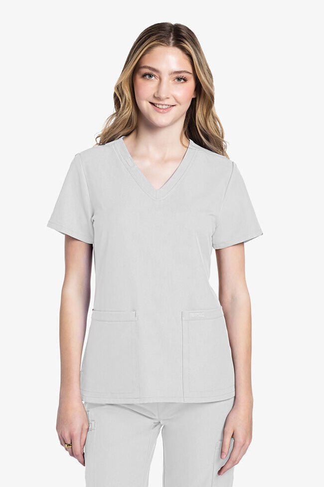 Cherokees Original Ultra Womens V-Neck Top Ladies Scrub Top Cherokee Ultra