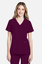 Cherokees Original Ultra Womens V-Neck Top Ladies Scrub Top Cherokee Ultra