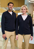 Copenhagen 1/4 Zip Mens Jumper Mens Knitwear Brook Taverner