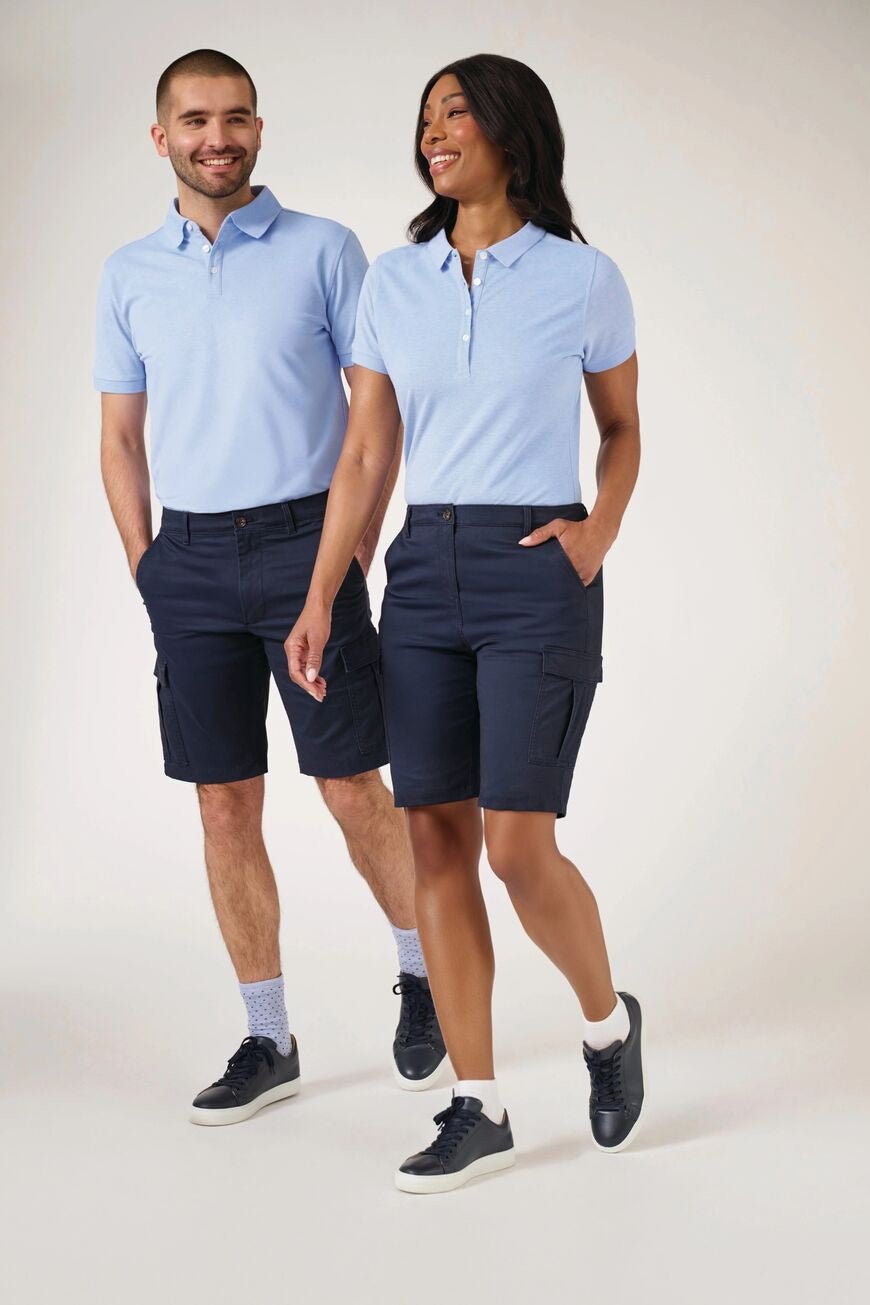 Durham Mens Chino Cargo Short Mens Chinos Brook Taverner Navy 28"