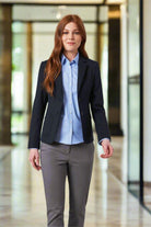 Edition Women's Tailored Fit Suit Jacket Ladies Suit Jacket Brook Taverner Navy 6 Short