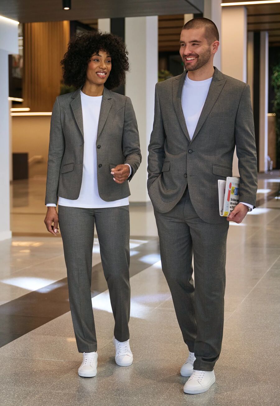 8025: Oliver Mens Tailored Fit Trouser – The Staff Uniform Company