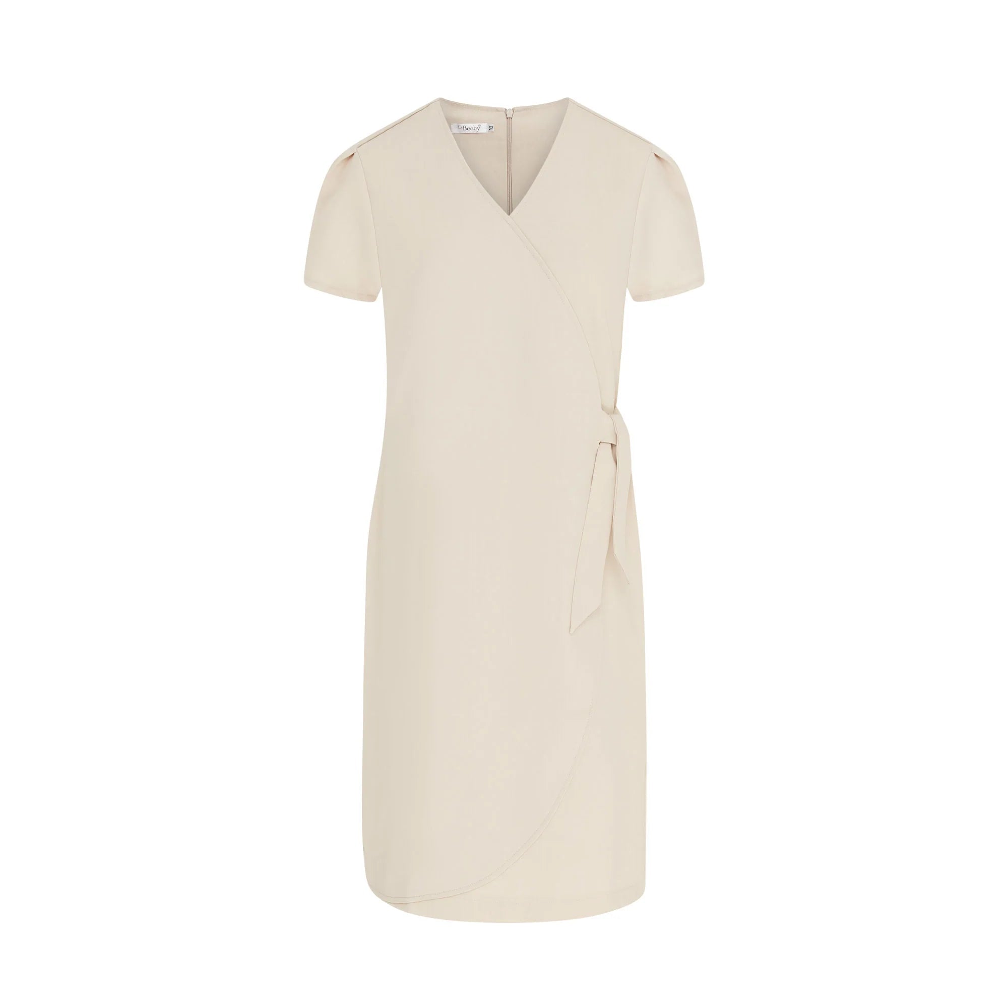 Elena Ladies Tie Wrap Beauty Dress Beauty Dresses La Beeby