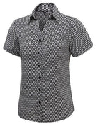 Emma Ladies Short Sleeve Blouse Blouses Vortex Designs