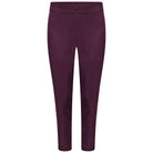 Etta Cropped Ladies Beauty Trouser Salon & Spa Trousers La Beeby Plum 6