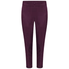 Etta Cropped Ladies Beauty Trouser Salon & Spa Trousers La Beeby Plum 6