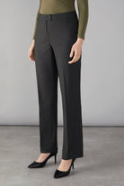 Finsbury Women's Straight Leg Trousers Ladies Suit Trouser Clubclass