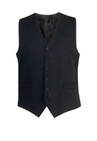 Gamma Mens Waistcoat Mens Waistcoat Brook Taverner Black 36"