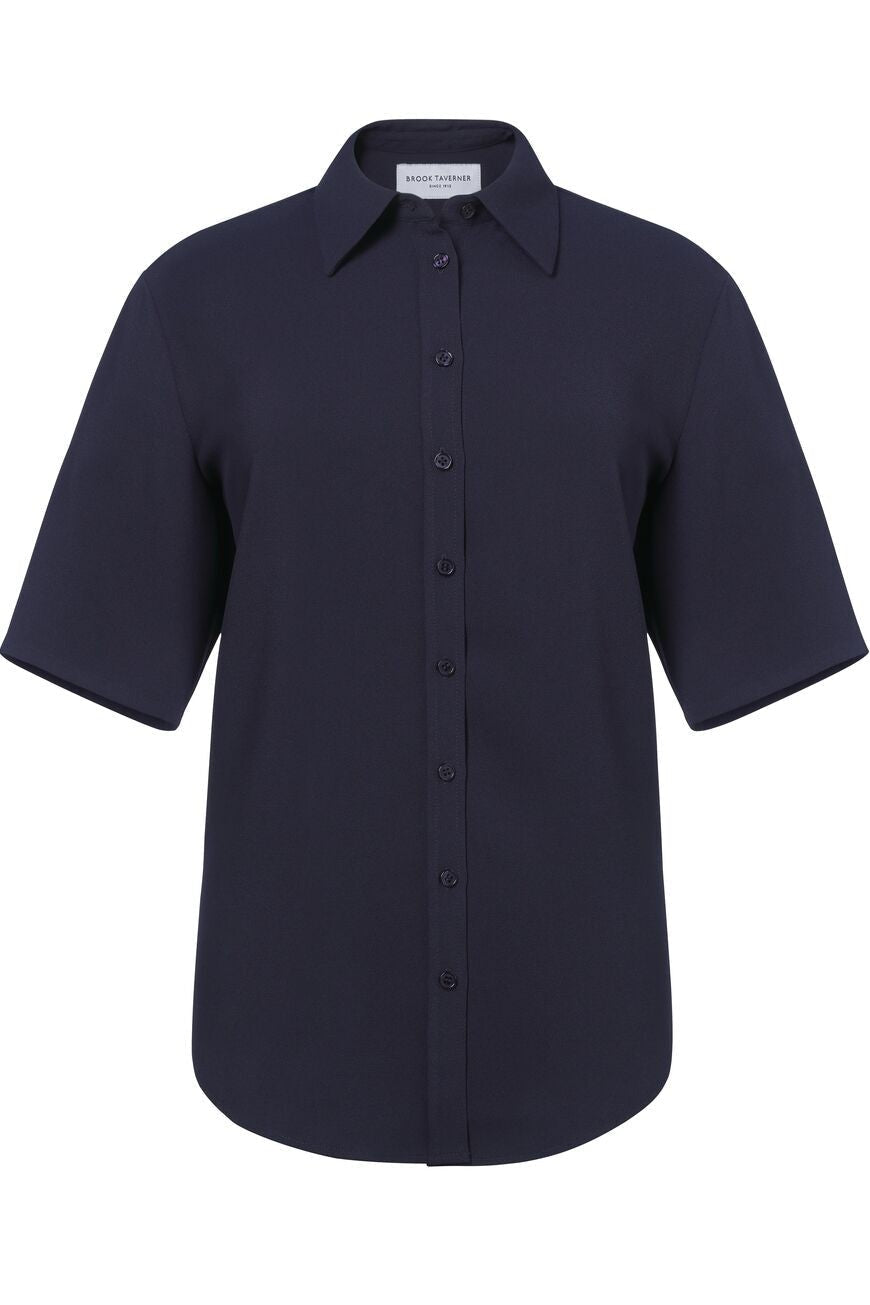 Garda Blouse Blouses Brook Taverner Navy 6