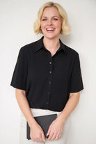 Garda Blouse Blouses Brook Taverner Black 6