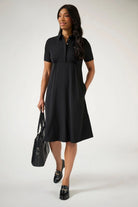 Gemini Shirt Dress Dresses Brook Taverner Black 6 Regular