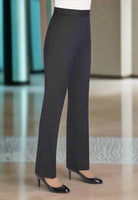 Grosvenor Women's Straight Leg Suit Trouser Ladies Suit Trouser Brook Taverner Charcoal 6 Short (27")