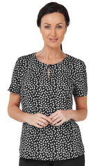 Hattie Key Neck Blouse Blouses Vortex Designs