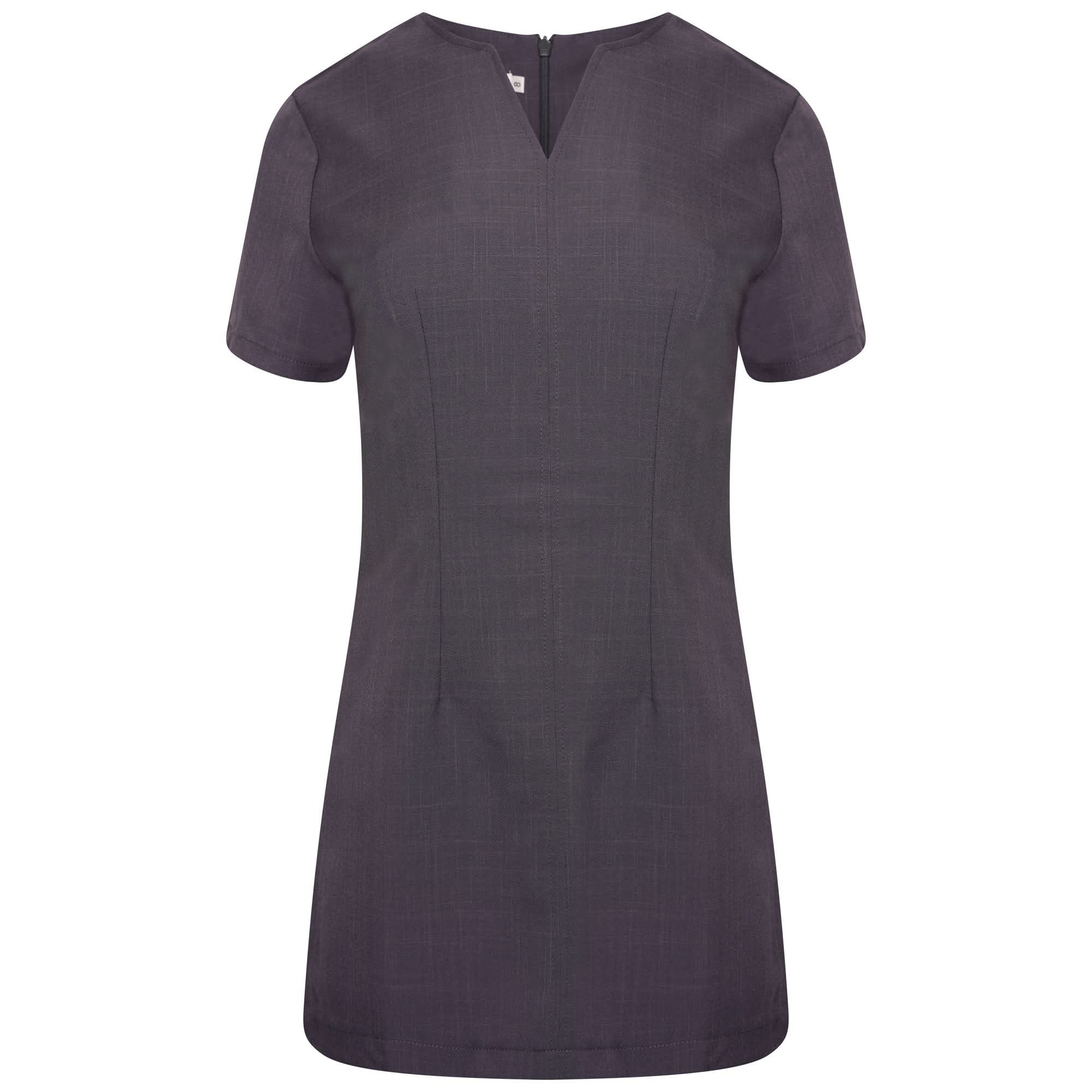 Hayley Ladies V-Neck Beauty Tunic Beauty Tunics La Beeby Grey 6